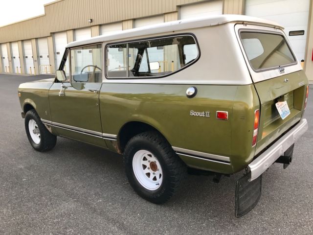 1975 International Harvester Scout II Unmolested Survivor All Original V8 3 SPD - photo 7