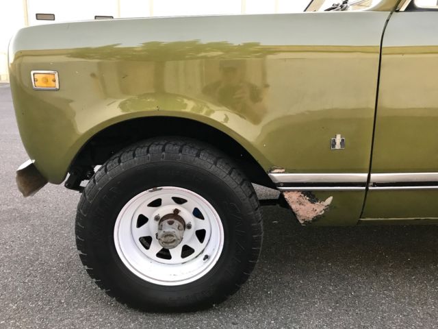 1975 International Harvester Scout II Unmolested Survivor All Original V8 3 SPD - photo 8