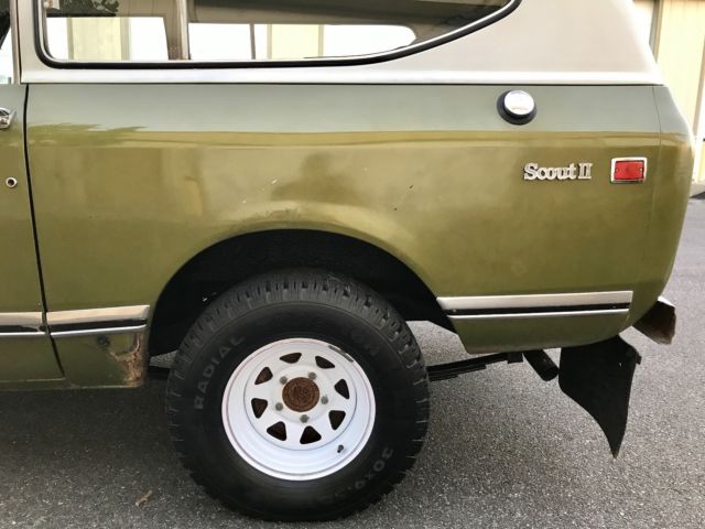 1975 International Harvester Scout II Unmolested Survivor All Original V8 3 SPD - photo 9