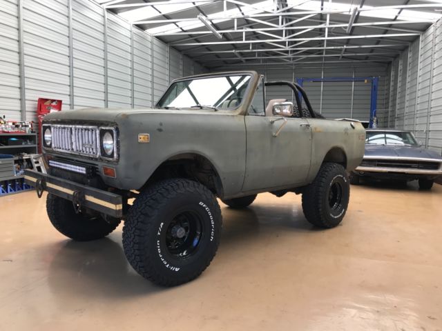 1975 International Scout II, Baja, Original Miles, Patina, Daily Driver,Lifted 1975 International Harvester Scout