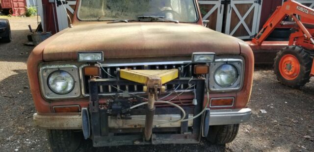 1975 International Scout Removable roof No reserve Big block 345 1975 International Harvester Scout Removable Roof