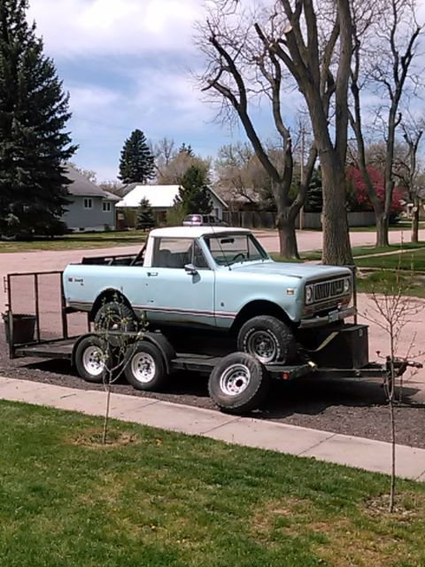 1975 International Scout Truck Jeep offroad rollbar, bimini or hardtop 4x4 Moab 1975 International Harvester Scout removable hard top, bimini cover, roll bar,