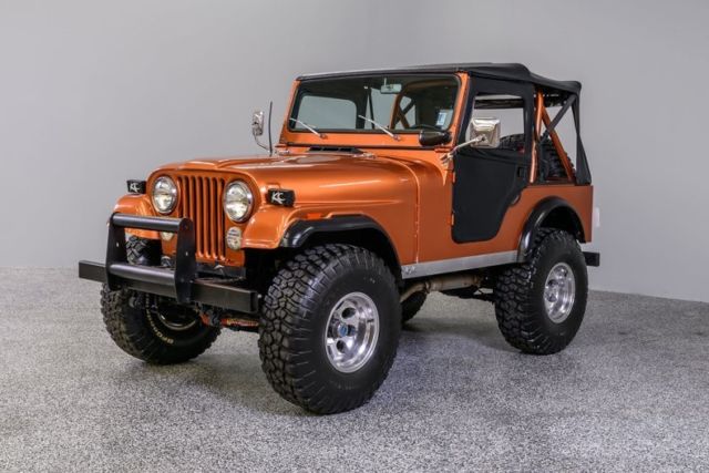 1975 Jeep CJ-5 41165 Miles Orange Jeep 304ci 3-Spd Manual 1975 Jeep CJ --