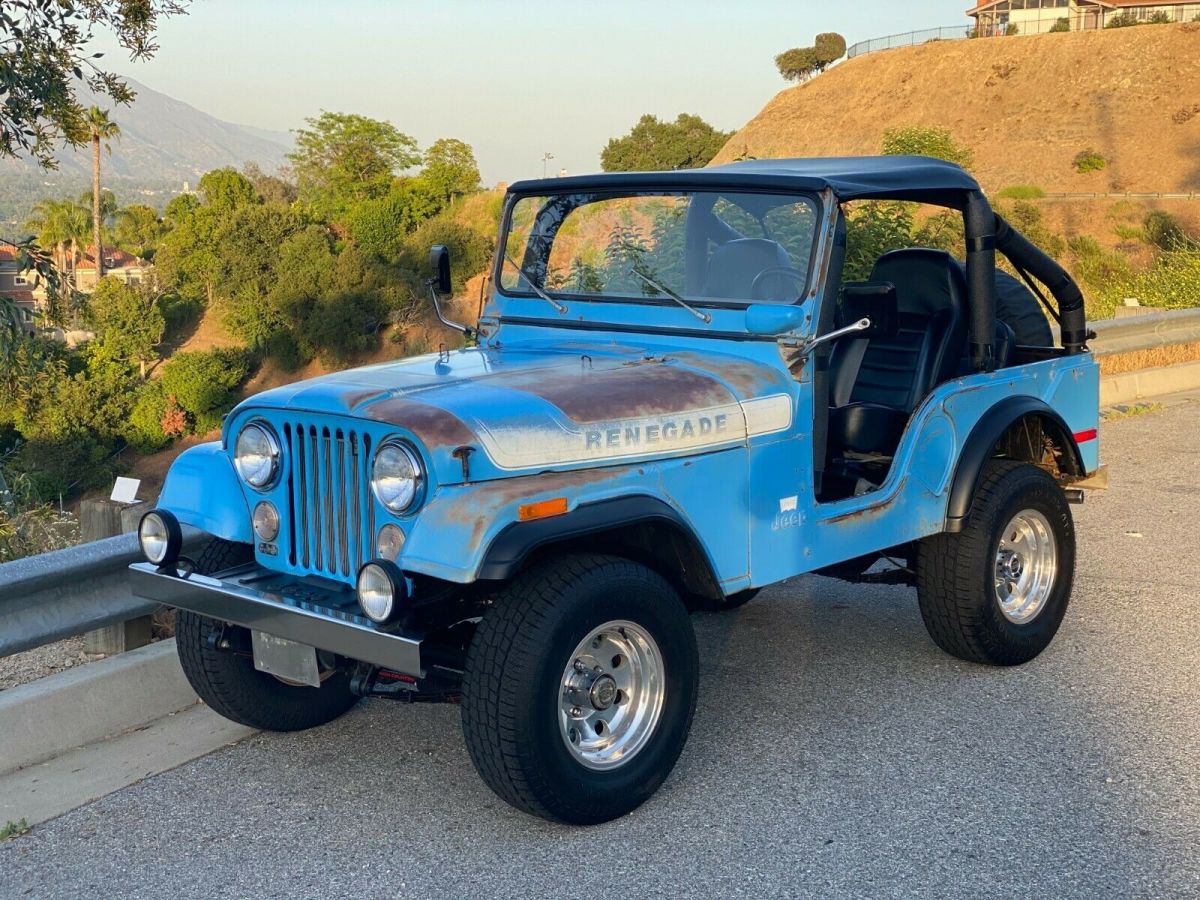 1975 JEEP CJ-5 RENEGADE "LEVI'S EDITION" 4x4, RARE, CA. JEEP, ORIGINAL 1975 Jeep CJ LEVI'S EDITION
