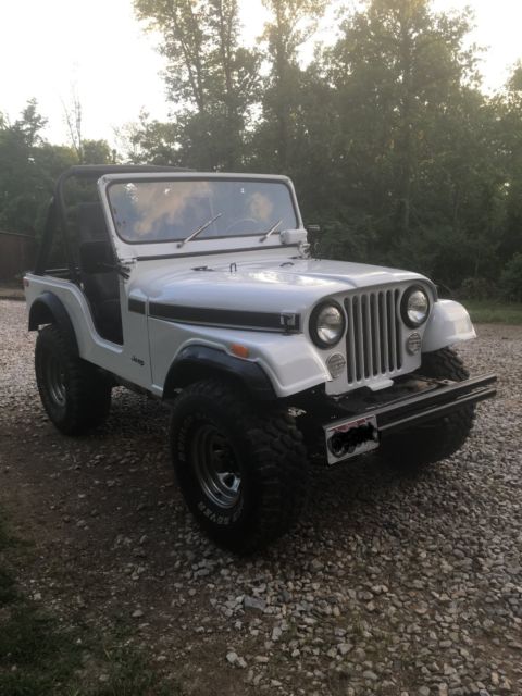 1975 Jeep CJ5, Fiberglass tub, new motor, rebuilt trans, tons of new parts 1975 Jeep CJ