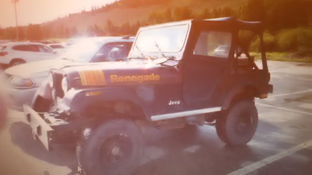 1975 JEEP RENEGADE CJ-5 classic runns well w good plastics lifted 31.5" tires 1975 Jeep Renegade Black