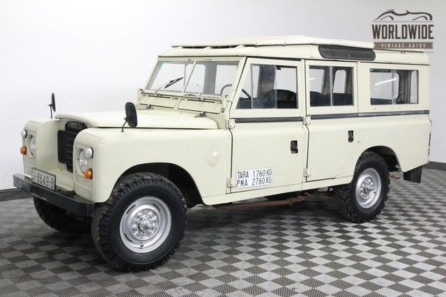 1975 LAND ROVER DEFENDER SANTANA 109 Diesel. LHD. 5 Door Wagon. Rare! 1975 Land Rover Defender 109 Diesel. LHD. 5 Door Wagon. Rare!
