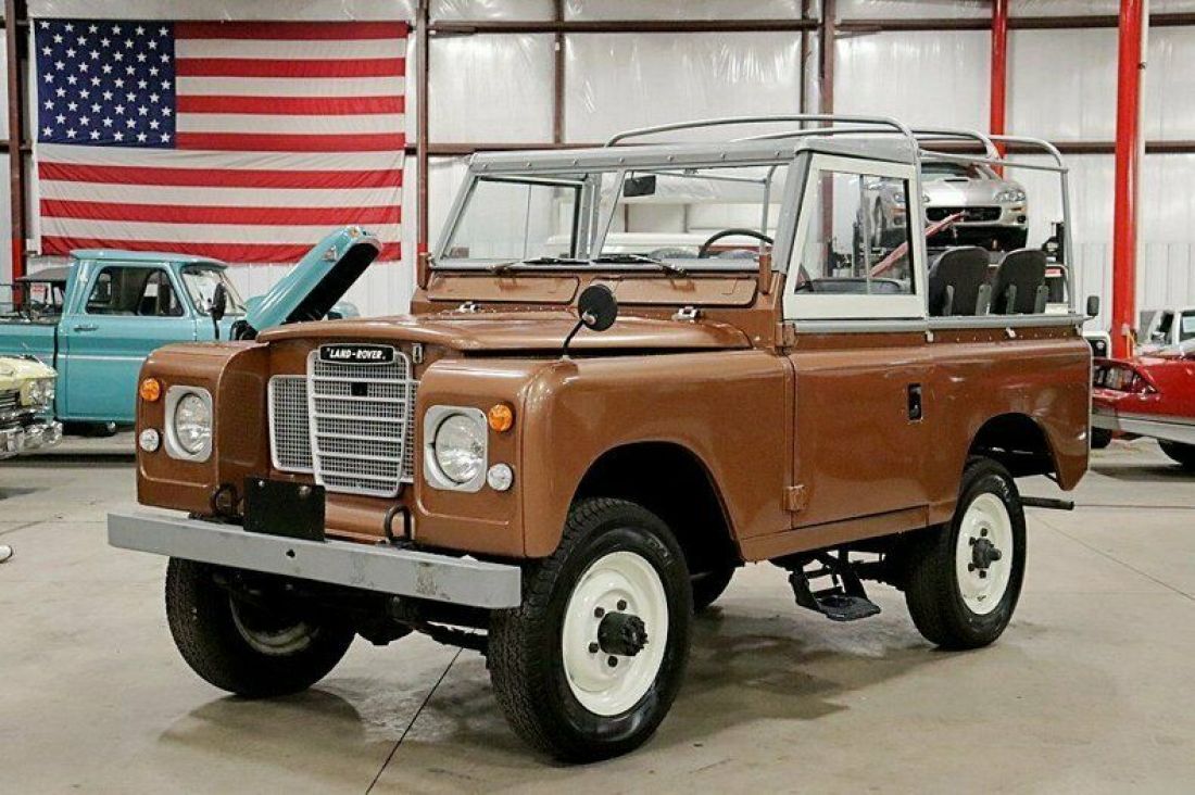 1975 Land Rover Series III 32731 Miles Russet Brown SUV 2.25L Inline-4 4-Speed 1975 Land Rover Series III