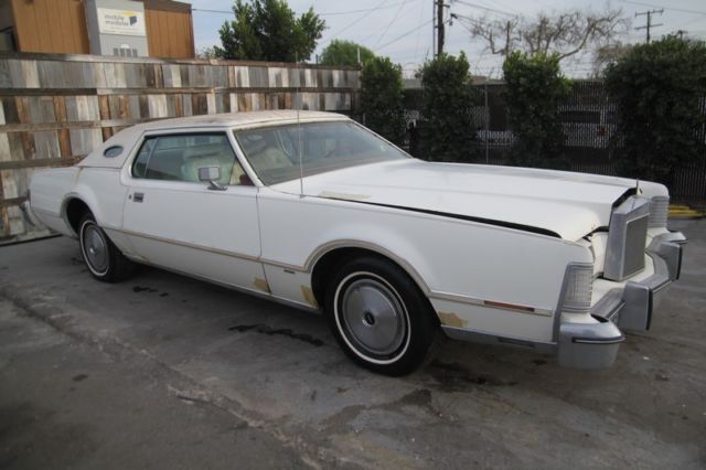 1975 Lincoln Continental Mark IV Automatic 8 Cylinder NO RESERVE 1975 Lincoln Continental