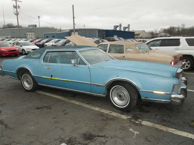 1975 LINCOLN CONTINENTAL MARK IV ONLY 59573 MILES ON ODOMETER NO RESERVE AUCTION 1975 Lincoln Mark Series MARK IV