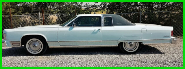 1975 Lincoln Continental Town Car Coupe 460ci Automatic 61k Mi New Paint 1975 Lincoln Continental Town Car Coupe Show Car