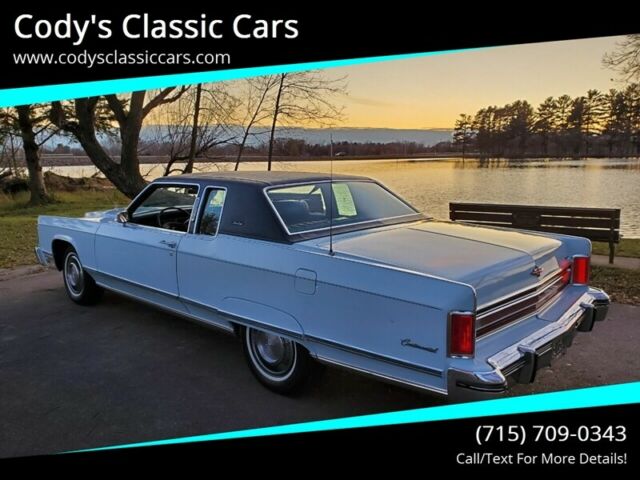 1975 Lincoln Continental Town Coupe'