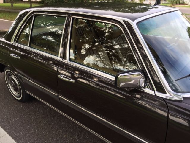 1975 Mercedes-Benz 200-Series W116 in DB 423 Dark Tobacco Brown w. 69k miles - photo 5