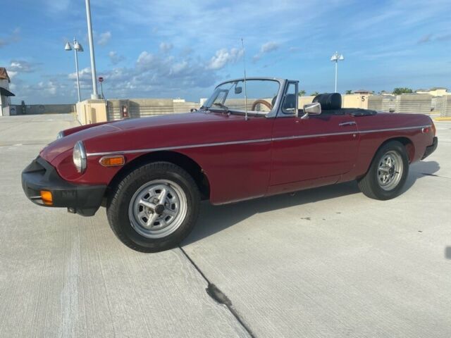 1975 MG B 2 door convertible 53000 Miles Red 1.8 L I4 4 Speed 1975 MG MGB 2 door convertible