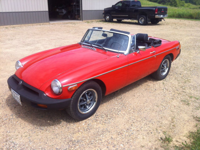 1975 MG MGB Convertible, nice clean car, 77K miles, Runs and drives GREAT! 1975 MG MGB Convertible