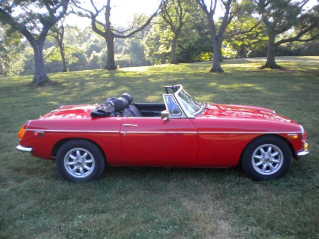 1975 MG MGB MK3 Roadster *NO RESERVE* *Last of the Chrome Bumpers* - photo 8