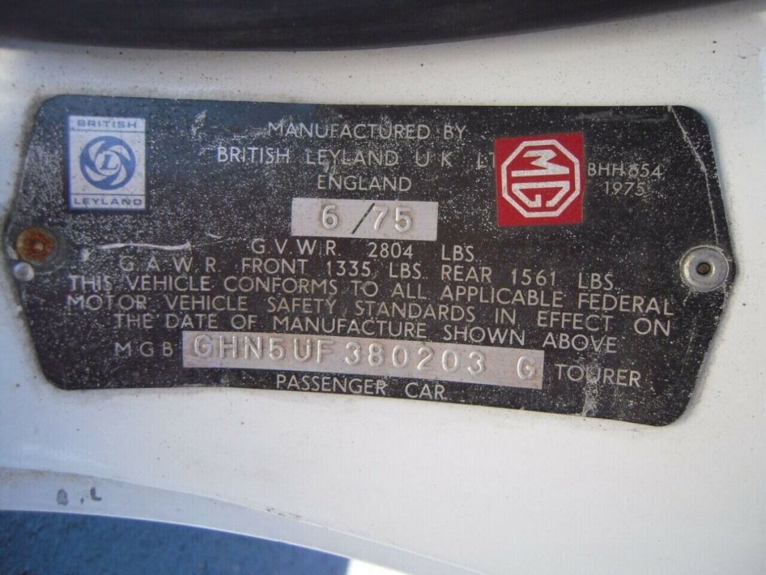1975 MG MGB - photo 10