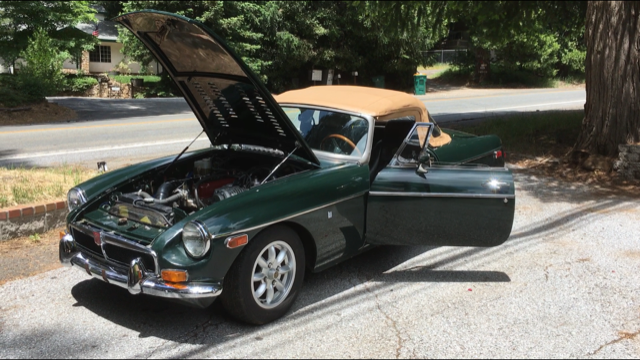 1975 MG MGB Chrome bumper conversion - photo 3