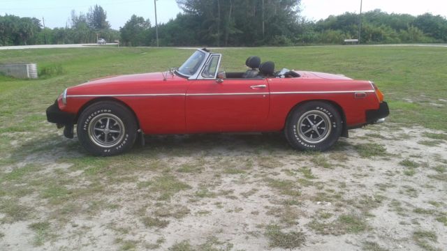 1975 MGB Roadster, Clean / Dry Florida Car ! Runs Great , Very Dependable ! 1975 MG MGB