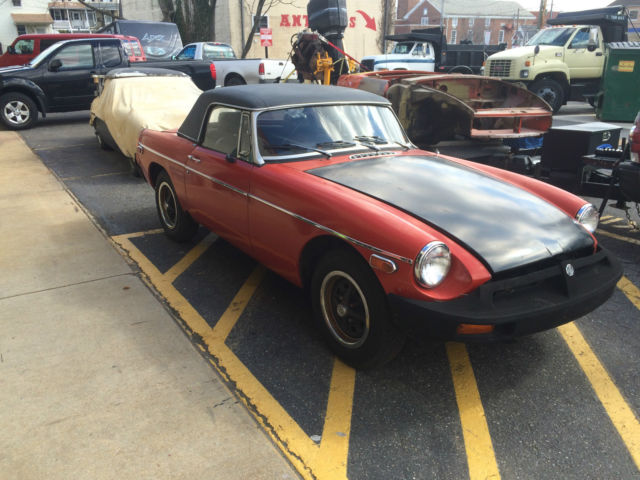 1975 MGB With Hardtop 1975 MG MGB