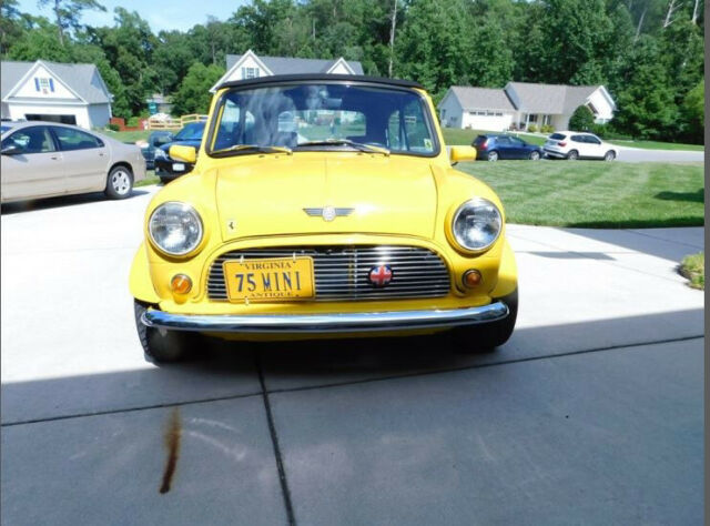 1975 Mini Cooper 1975 Mini Cooper Convertible - photo 4