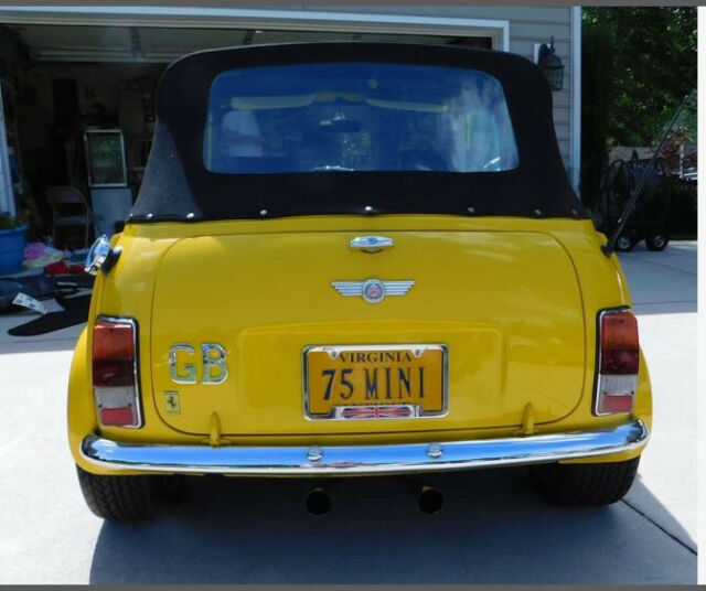 1975 Mini Cooper 1975 Mini Cooper Convertible - photo 7