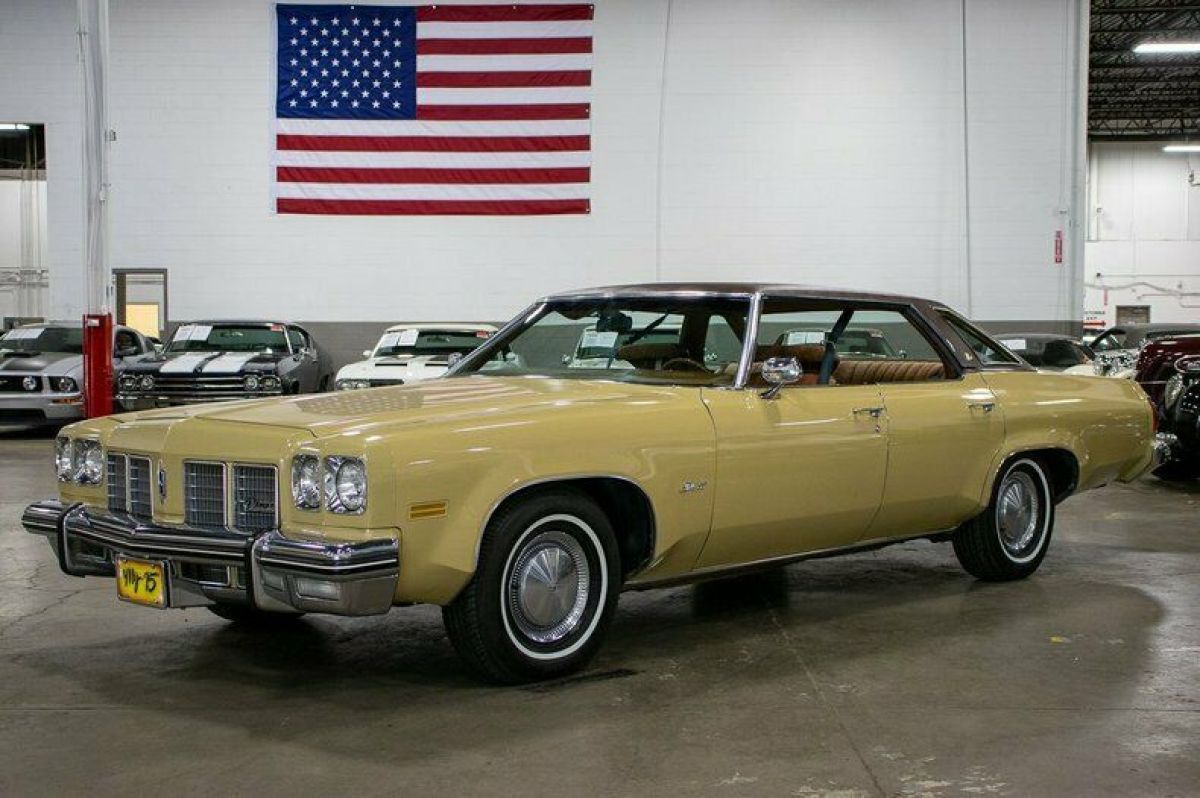 1975 Oldsmobile Delta 88 33909 Miles Brown 350cid V8 Automatic 1975 Oldsmobile Eighty-Eight