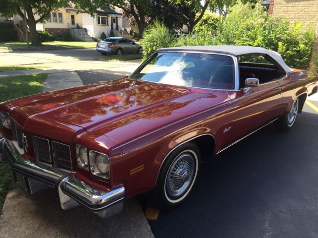 1975 Oldsmobile Delta 88 Eighty Eight Convertible 1975 Oldsmobile Eighty-Eight