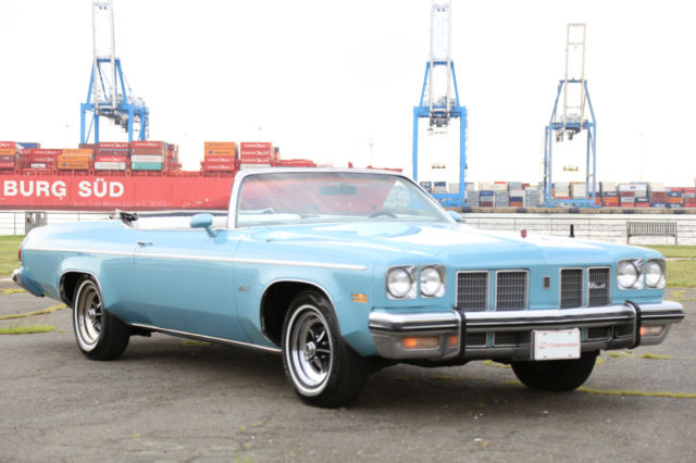 1975 OLDSMOBILE DELTA 88 ROYALE CONVERTIBLE 400ci V8 1OF242 RARE FIND NO RESERVE 1975 Oldsmobile Eighty-Eight ROYALE CONVERTIBLE