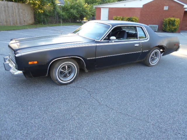 1975 PLYMOUTH ROADRUNNER ONE OWNER VERT RARE X9 X9 360 AUTO WITH BILL SHEET 1975 Plymouth Road Runner