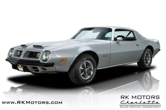 1975 Pontiac Firebird Formula Sterling Silver Hardtop 350 V8 3 Speed Automatic 1975 Pontiac Firebird Formula