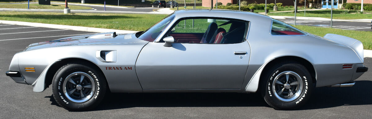 1975 Pontiac Trans Am Firebird Restored Original 400 V8 Auto - photo 2