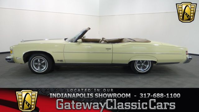 1975 Pontiac Grand Ville 29115 Miles Off white Convertible 455 CID V8 3-Speed A 1975 Pontiac Grand Ville