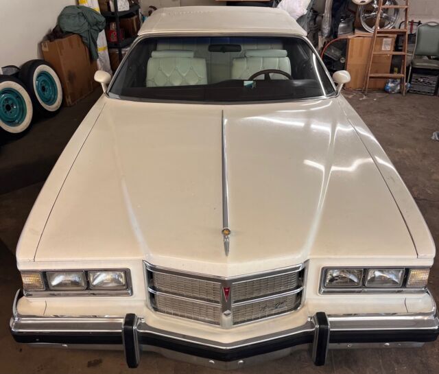 1975 Pontiac Grand Ville Convertible White FWD Automatic 1975 Pontiac Grand Ville
