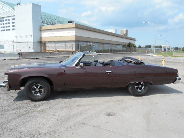 1975 PONTIAC GRANDVILLE BROUGHAM CONVERTIBLE NEW PAINT 1975 Pontiac Other BROUGHAM