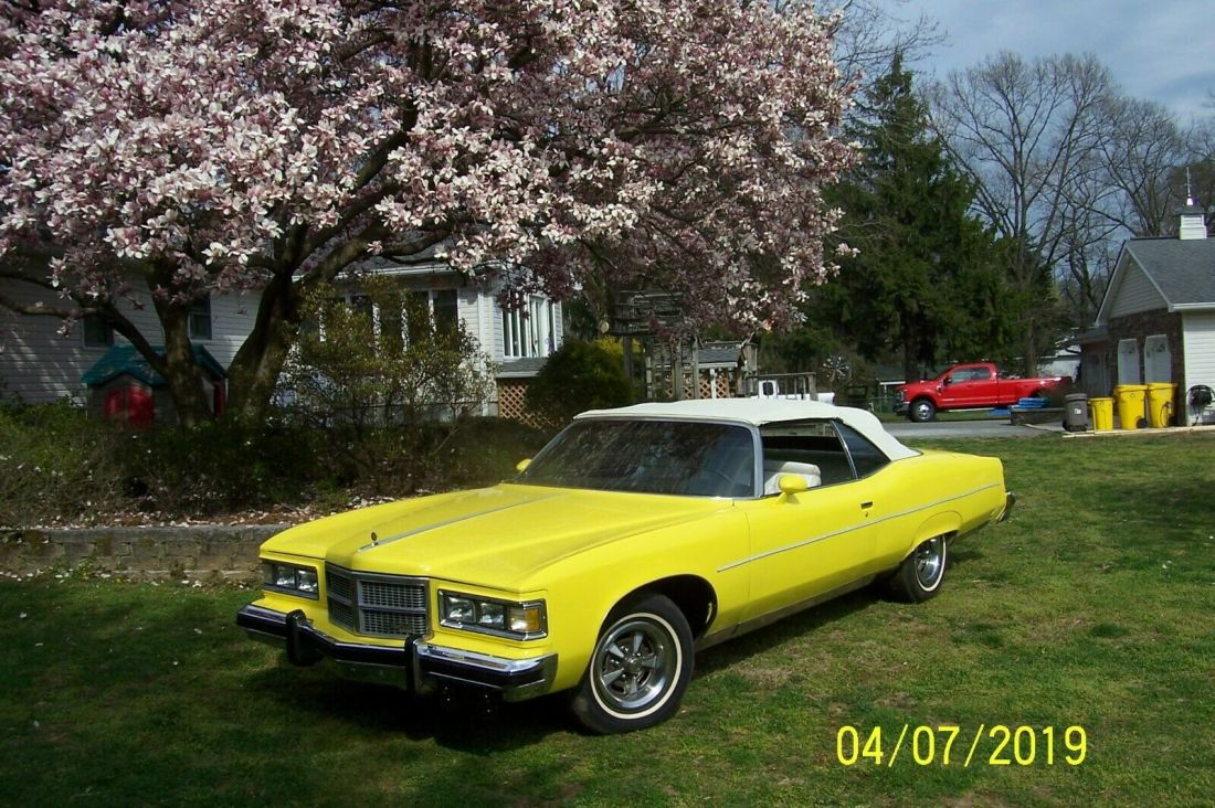 1975 Pontiac Grandville Broughm Convertible 1975 Pontiac Grandville