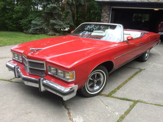 1975 Pontiac Grandville Convertible 455 turbo 400 1975 Pontiac Grandville