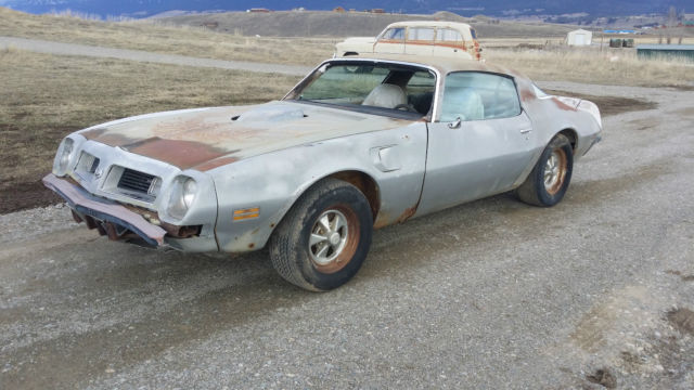 1975 Pontiac Trans Am: 4-speed, matching numbers 400, POSI, solid, complete. 1975 Pontiac Trans Am TRANSAM