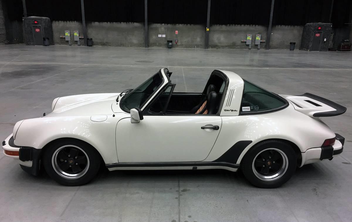 1975 Porsche 911 3.0L Manual White Coupe 1975 Porsche 911 Targa Wide Body