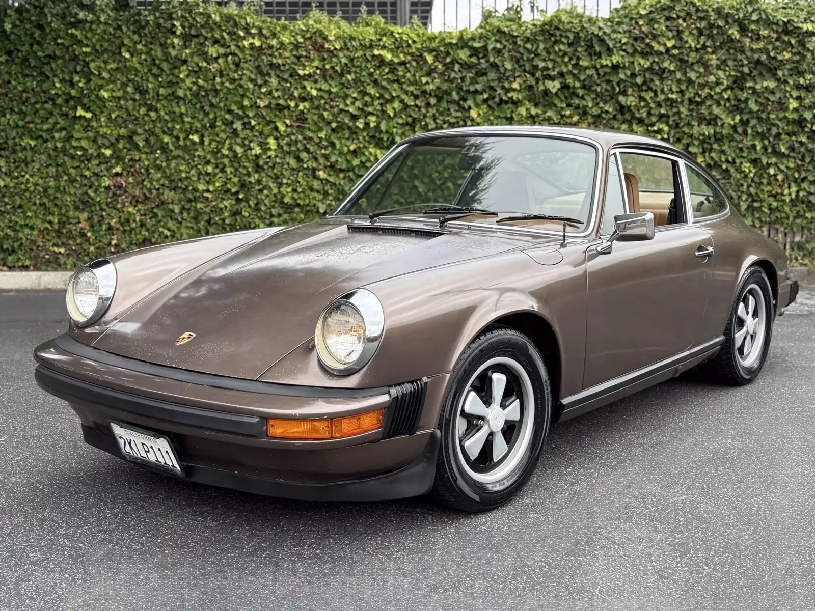 1975 Porsche 911 S Coupe Brown 1975 Porsche 911