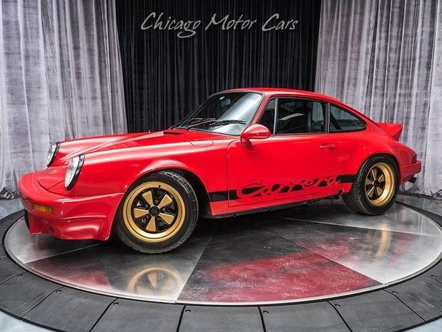 1975 Porsche 911 S Coupe Red 1975 Porsche 911 Coupe