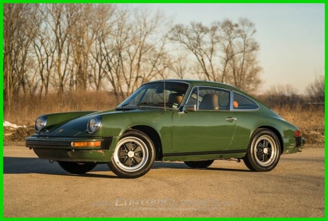 1975 Porsche 911S Air-Cooled Flat-6 Project Car '88 911 Engine Swap 5-speed V6 1975 Porsche 911 S