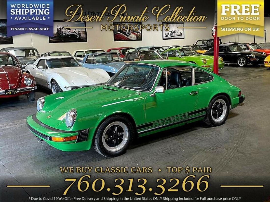 1975 Porsche 911 Coupe Non-Sunroof 85k in restoration by Porsche