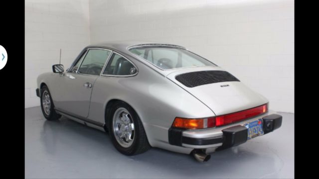 1975 Porsche 911S Silver Anniversary Special Edition 1975 Porsche 911