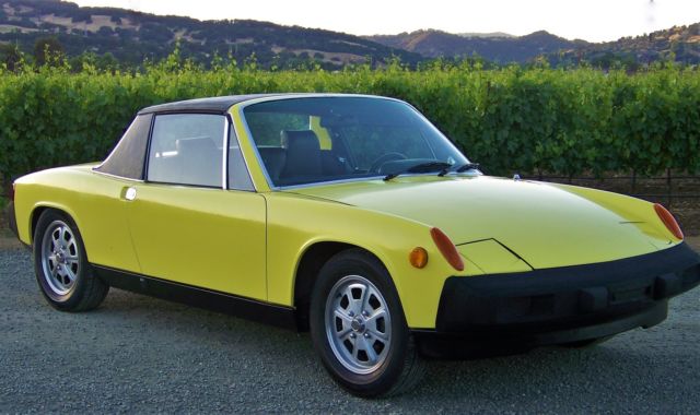1975 Porsche 914 2.0 Litre 5 Speed in Yellow Matching Numbers 1975 Porsche 914 2.0 Litre