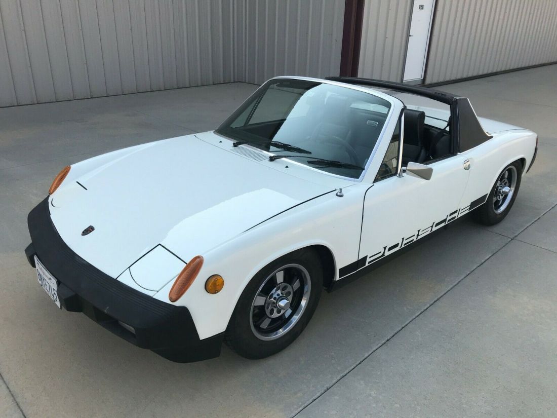 1975 Porsche 914 2.0, Rust-Free California Car, Targa, 5 Speed 1975 Porsche 914