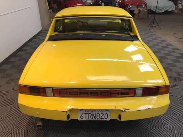 1975 Porsche 914 2.0 TARGA. 5-SPEED, MAHLE ALLOY WHEELS. - photo 6