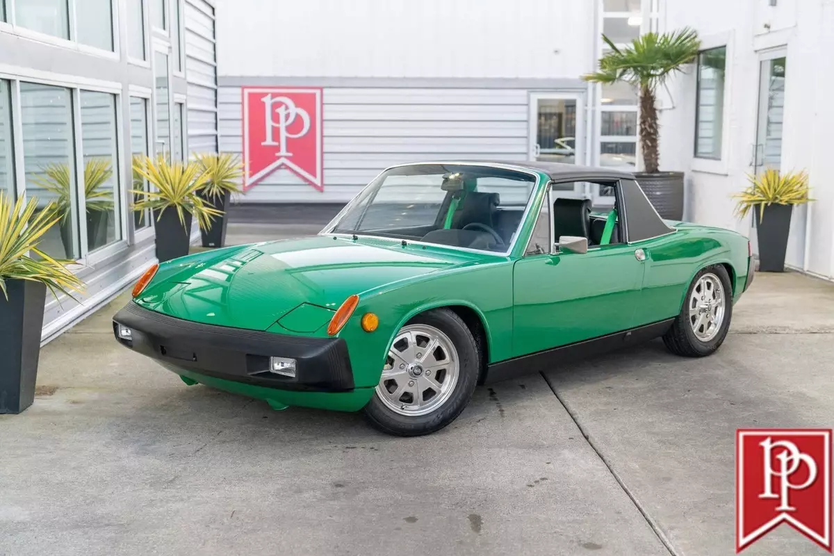 1975 Porsche 914 9139 Miles Zambezi Green 1975 Porsche 914