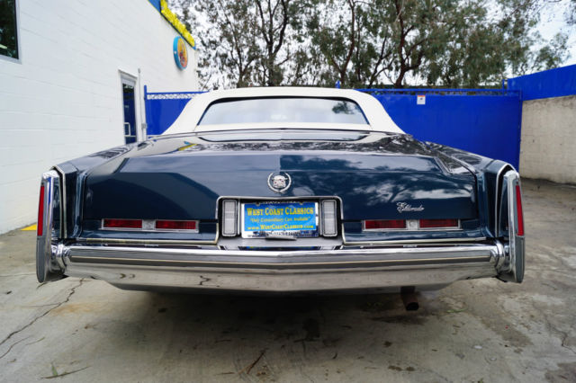 1975 Cadillac Eldorado CONVERTIBLE WITH BELIEVED TO BE 28K ORIGINAL MILES - photo 10