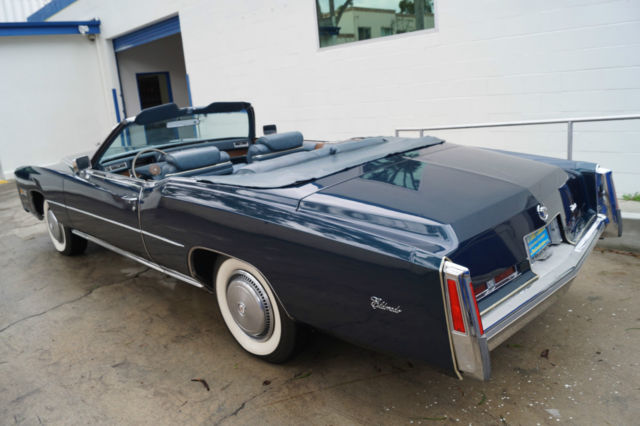 1975 Cadillac Eldorado CONVERTIBLE WITH BELIEVED TO BE 28K ORIGINAL MILES - photo 11